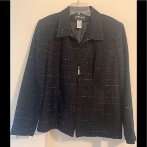 Sag Harbor Petite tweed jacket